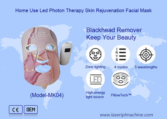 Giá tốt. Mặt nạ mặt bằng đèn LED Silicon Đỏ hồng ngoại để trẻ hóa da và chăm sóc da mặt trực tuyến