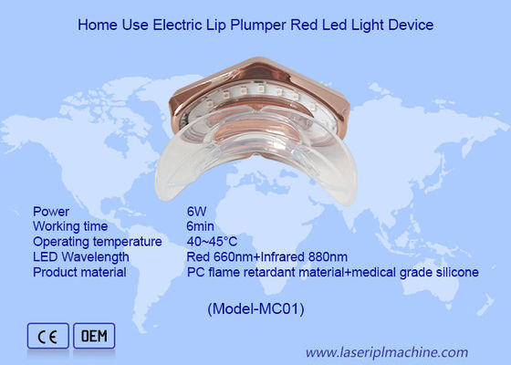 Giá tốt. Thiết bị trị liệu ánh sáng đỏ loại mini LED USB sạc silicone chăm sóc môi trực tuyến