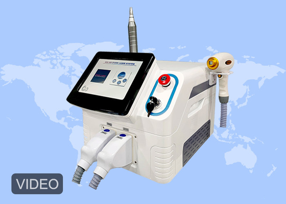 Xóa hình xăm Nd Yag Tẩy lông bằng Laser Diode 808nm và Laser Pico 2 trong 1