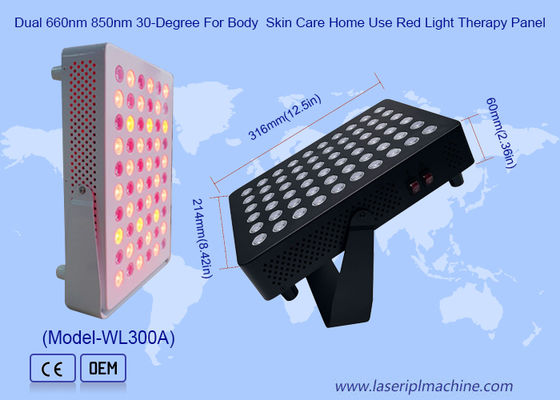 Bảng trị liệu ánh sáng đỏ kép 660nm 850nm 30 độ để chăm sóc da toàn thân tại nhà