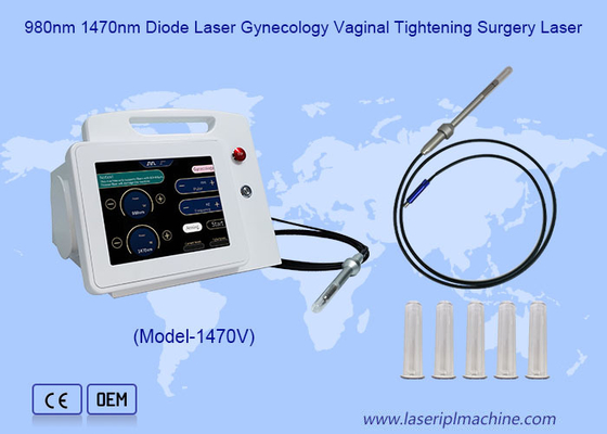 980nm 1470nm Diode Laser Phẫu thuật Thiết chặt âm đạo
