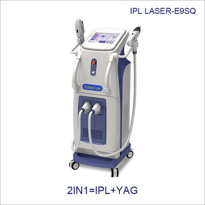 Giá tốt. 2 In 1 IPL Laser Hair Removal Machine Vertical Tattoo Removal Laser Equipment trực tuyến