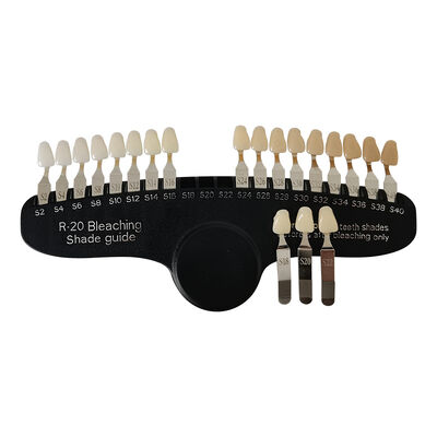 Giá tốt. Hướng dẫn màu sắc làm trắng răng 3D cầm tay 20 màu làm trắng răng trực tuyến