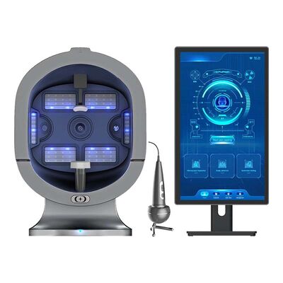 Giá tốt. 21.5 inch 3 Camera Râu tóc Da đầu máy dò mặt máy phân tích da trực tuyến