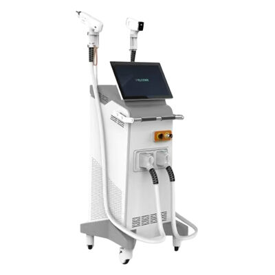 Giá tốt. 2in1 Nd Yag Pico Laser Xóa hình xăm vĩnh viễn 755 1064 808nm Ice Diode Laser Xóa tóc Máy trực tuyến