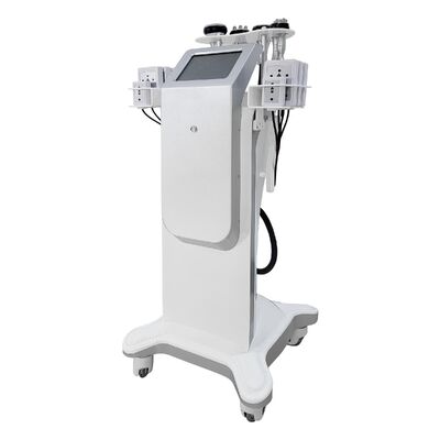 Máy tạo bọt 6in1 Giảm cân siêu âm chân không Rf Thiết bị Laser Lipo