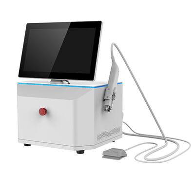 Ống cách nhiệt tần suất kép để chống lão hóa Mặt nâng vàng RF Microneedle Machine