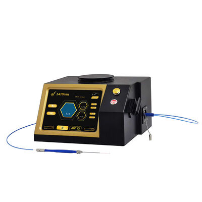 Phẫu thuật Laser để loại bỏ Cellulite 1470nm 980nm Fiber Optic Diode Laser Máy hút mỡ