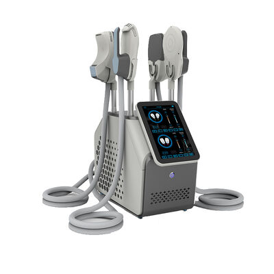 Không xâm lấn 4 tay cầm Hi Emt Body Slimming Fat Burner RF Ems Máy điêu khắc cơ bắp