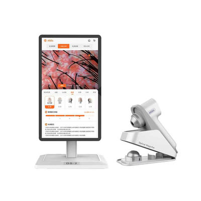 Giá tốt. Camera 2in1 3 quang phổ 8Mp phóng đại 50 lần Thiết bị phân tích da và da đầu Ai trực tuyến