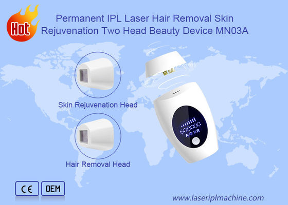 Giá tốt. Laser IPL vĩnh viễn Sử dụng tại nhà Thiết bị làm đẹp Thiết bị làm đẹp hai đầu 15 X 50mm Kích thước điểm trực tuyến