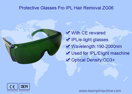 Q Switch Loại bỏ lông IPL Kính an toàn loại bỏ lông bằng Laser OD3