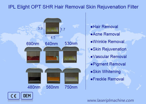 Giá tốt. Phụ tùng máy IPL 430-1000nm Bộ lọc dải khác nhau trực tuyến