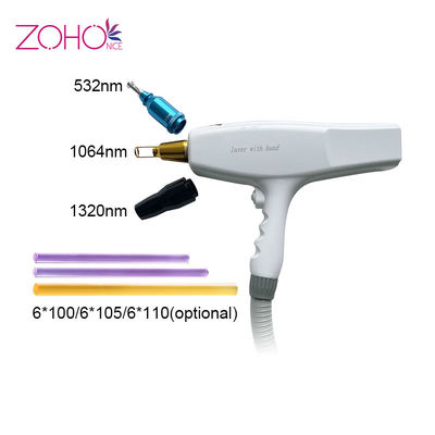 Giá tốt. Loại bỏ sắc tố Xóa hình xăm trên toàn cơ thể Q switch ND Yag Laser Handpiece trực tuyến