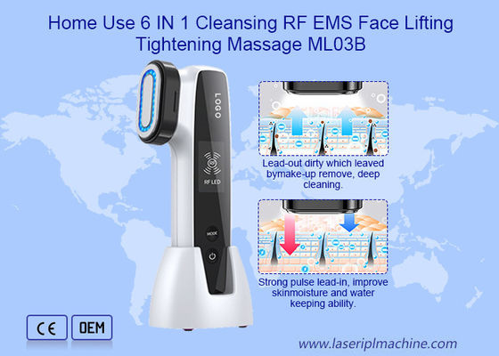 Giá tốt. 6 IN 1 Làm sạch Thiết bị làm đẹp RF Massage nâng cơ mặt Ems trực tuyến