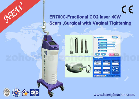 Giá tốt. 10600nm Metal Tube RF Fractional Laser Cutter Machine Skin Resurfacing trực tuyến