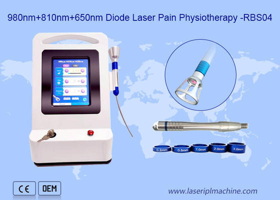 Máy triệt lông Diode Laser CE Phòng khám di động Sử dụng loại bỏ tĩnh mạch nhện 980nm