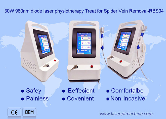 Máy loại bỏ tĩnh mạch nhện bằng Laser 980nm Đa chức năng cho mạch máu