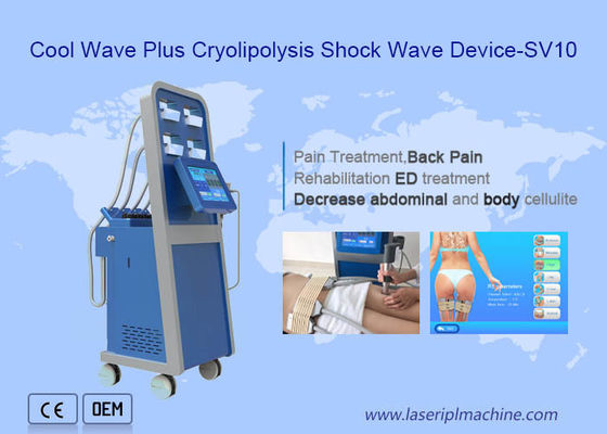 Giá tốt. Đơn vị trị liệu bằng sóng xung kích Cool Wave Plus Cryolipolysis Làm đẹp cơ thể trực tuyến